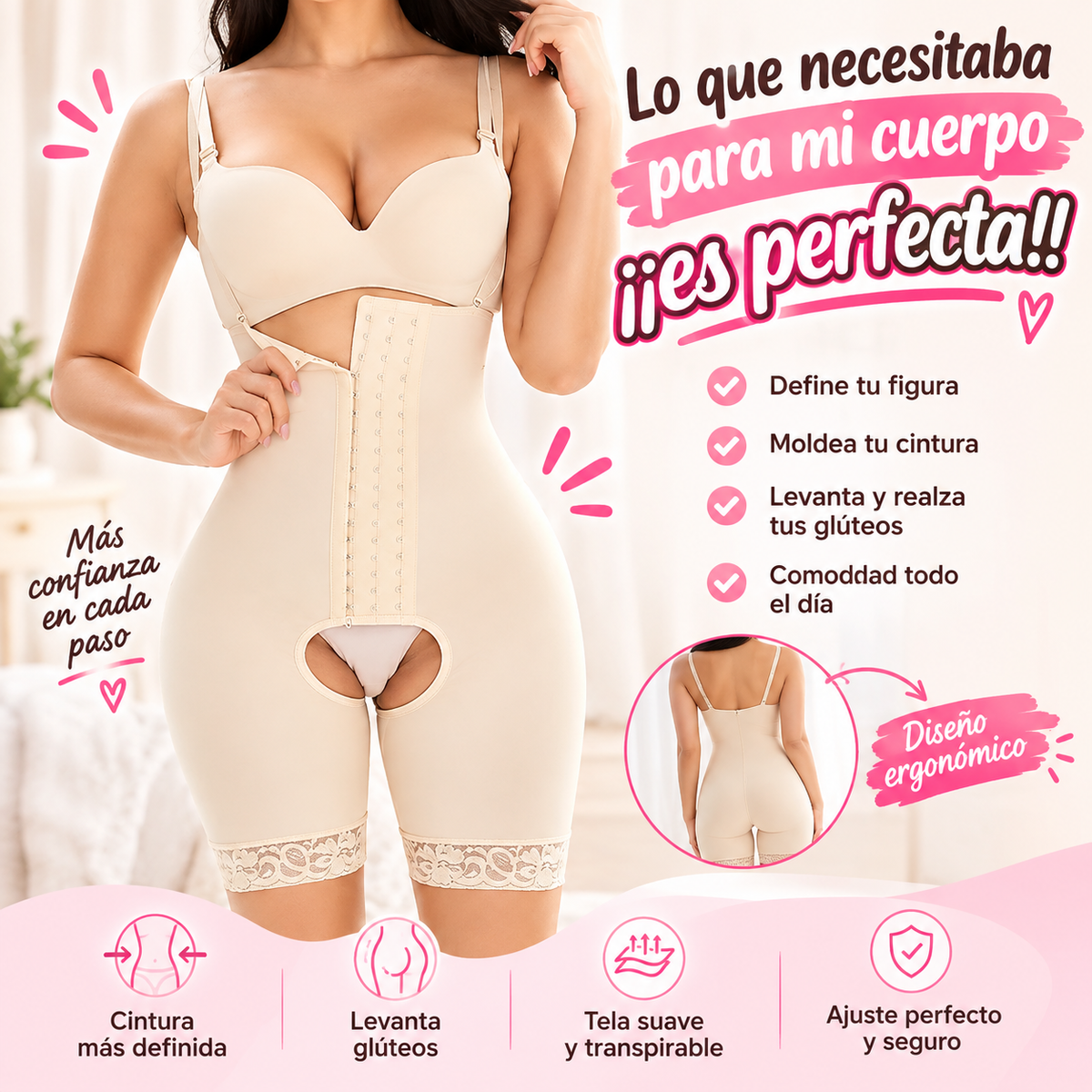CURV&CONFY™ -  FAJA COLOMBIANA POST- OPERATORIO