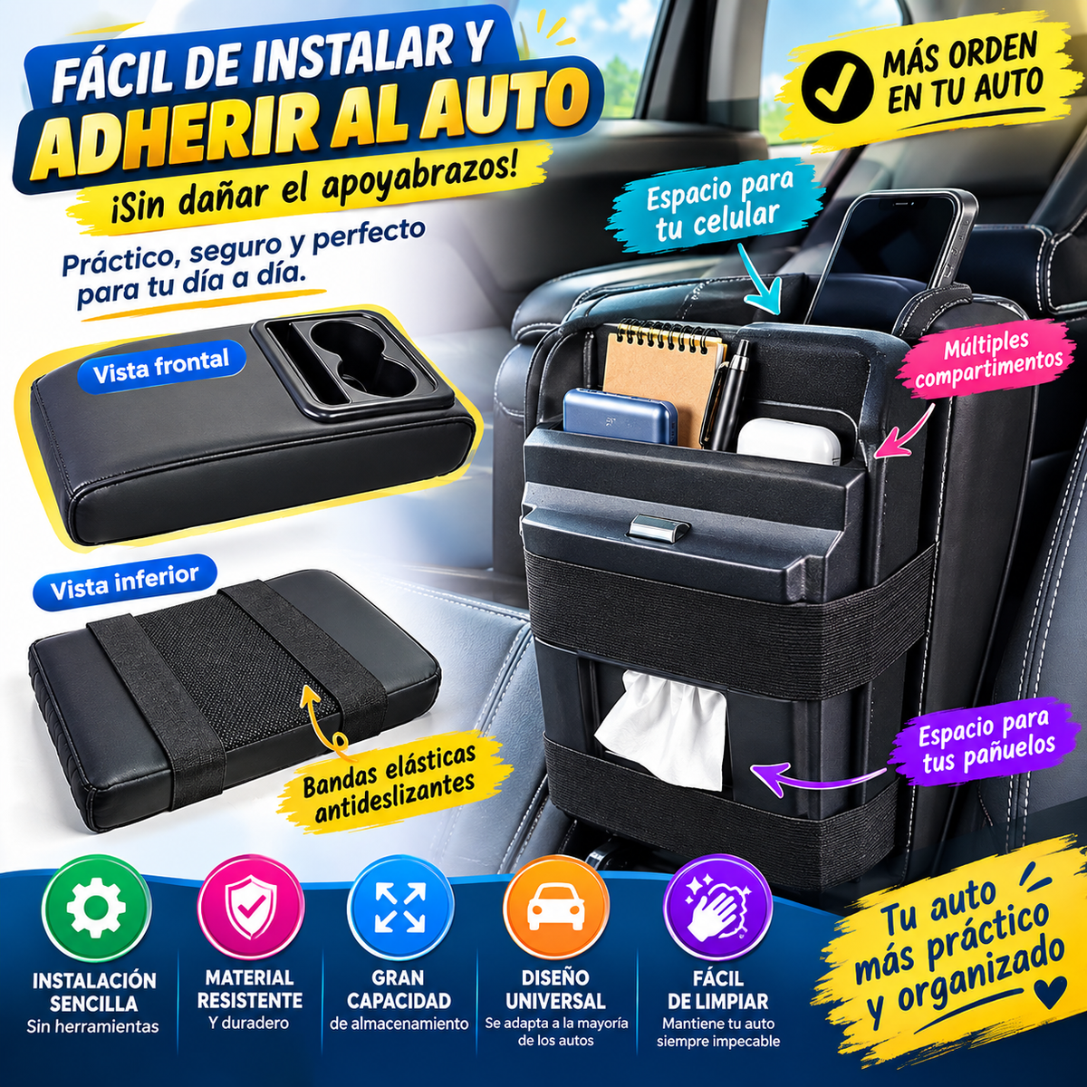 CAR BOX™ - Consola PARA AUTO