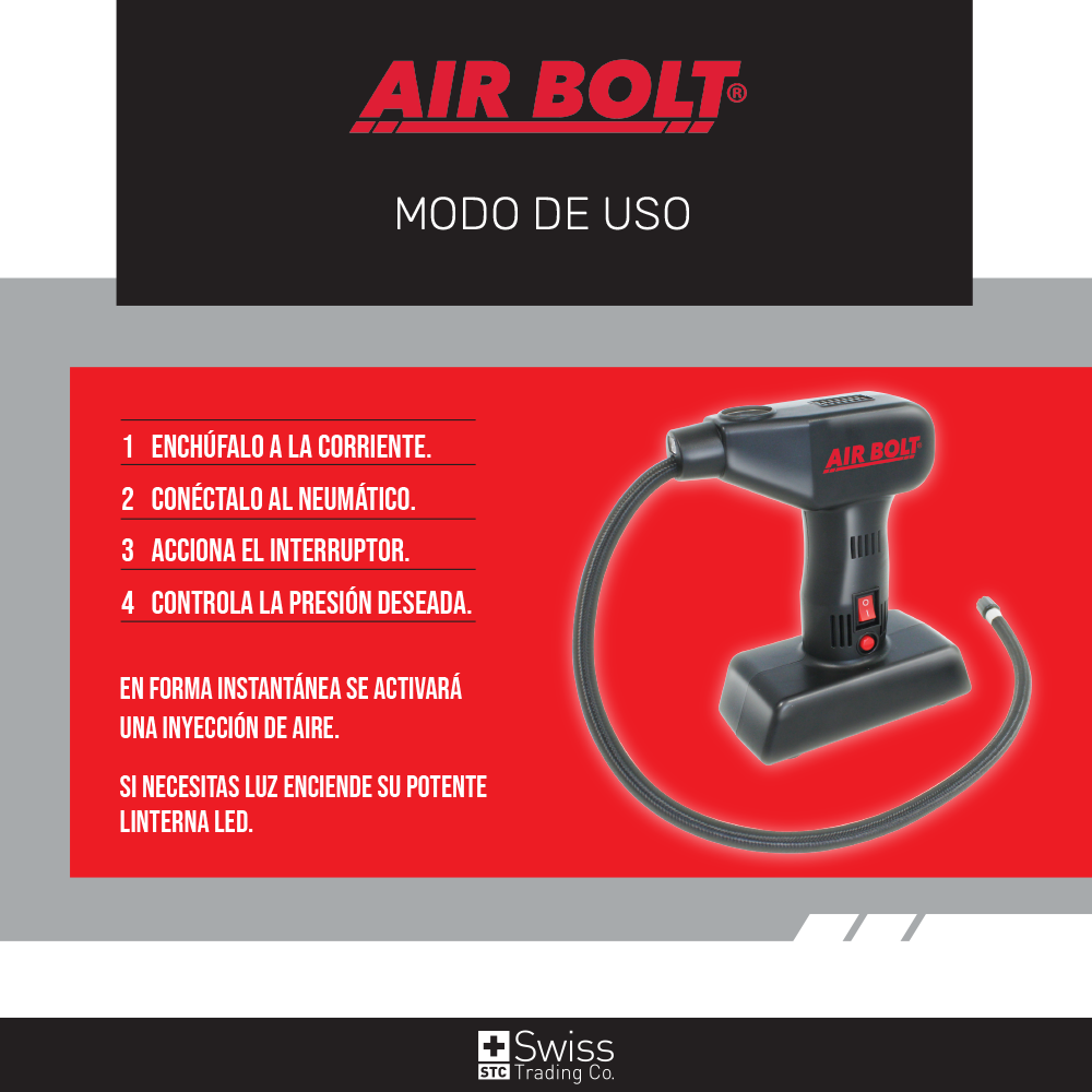 AIR GO PRO™ -  Compresor de Aire Portátil