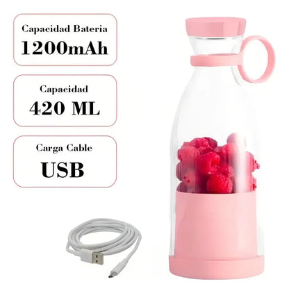 BLENEXPRESS™ - Juguera Portátil Botella 420ml 6 cuchill