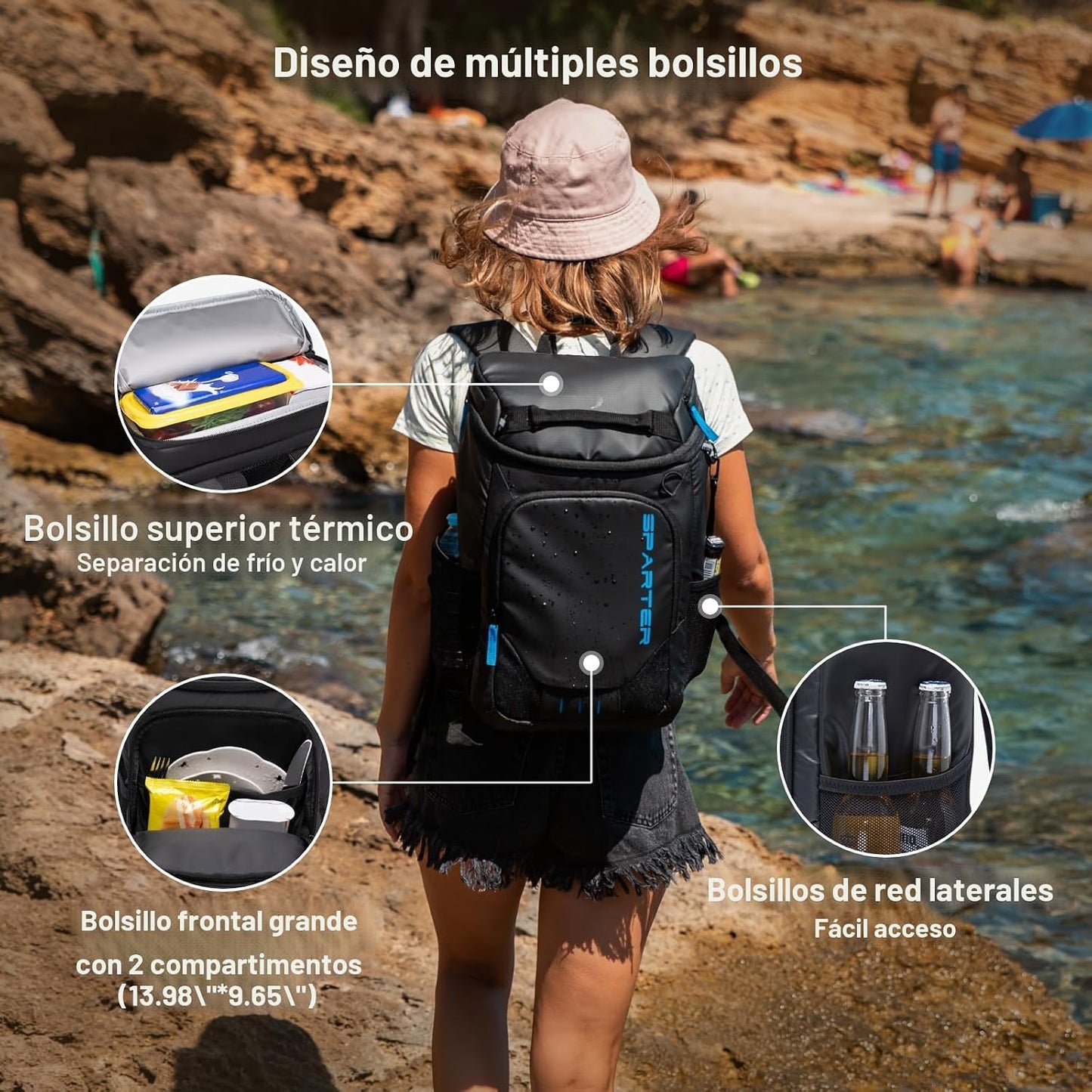 MOCHILA ENFRIADORA AISLADA SPARTER