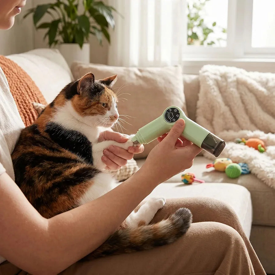 Máquina Recortadora Uñas Mascotas 2 en 1