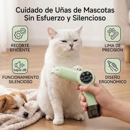 Máquina Recortadora Uñas Mascotas 2 en 1