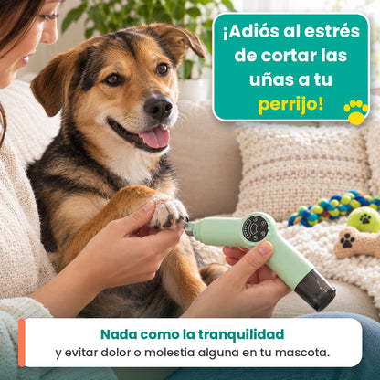 Máquina Recortadora Uñas Mascotas 2 en 1