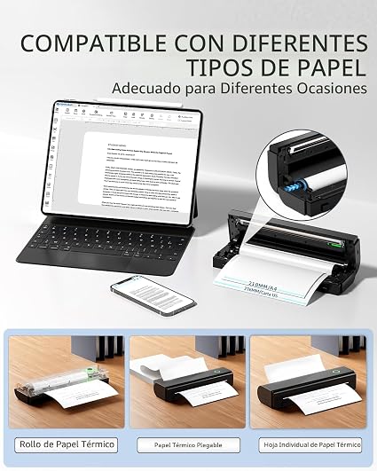 Impresoras portátil inalámbrica para llevar en tu bolso